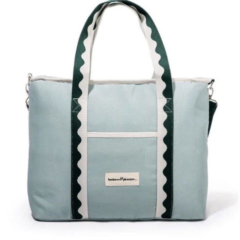 Business & Pleasure The Holiday Cooler Tote Bag - Riviera Green